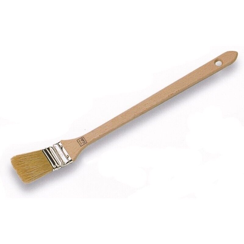 foto del prodotto pennello per radiatore storto 50mm per pittura colore smalto pura setola