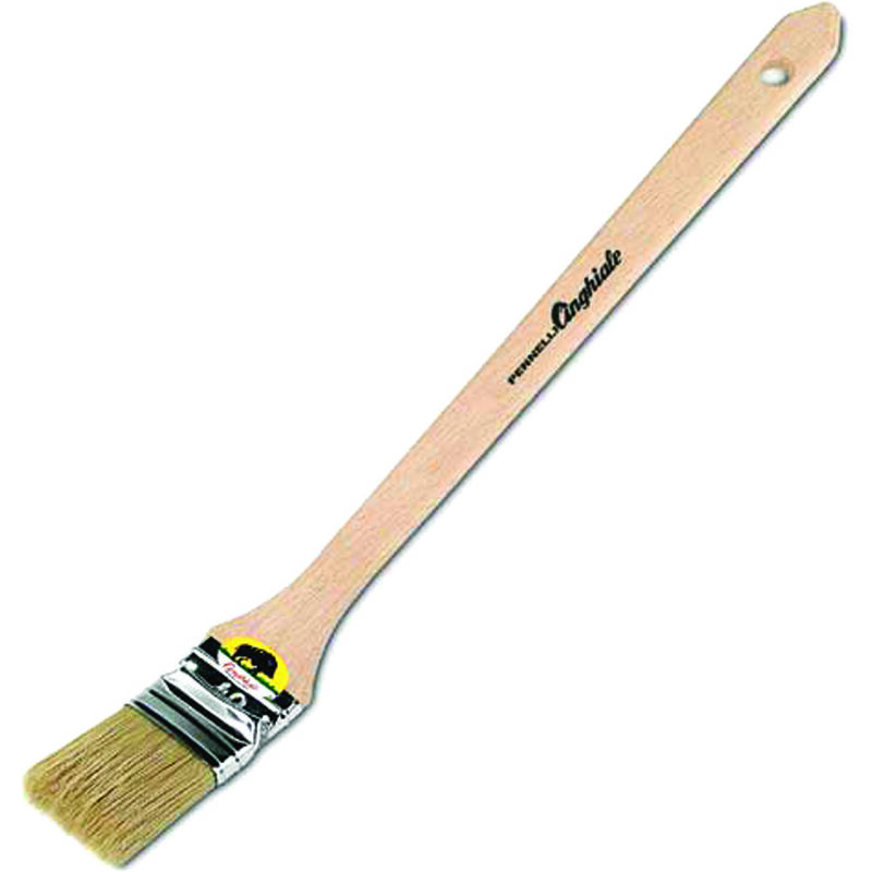 foto del prodotto pennello radiatore setola bionda serie 593 mm.20 manico in plastica simil legno
