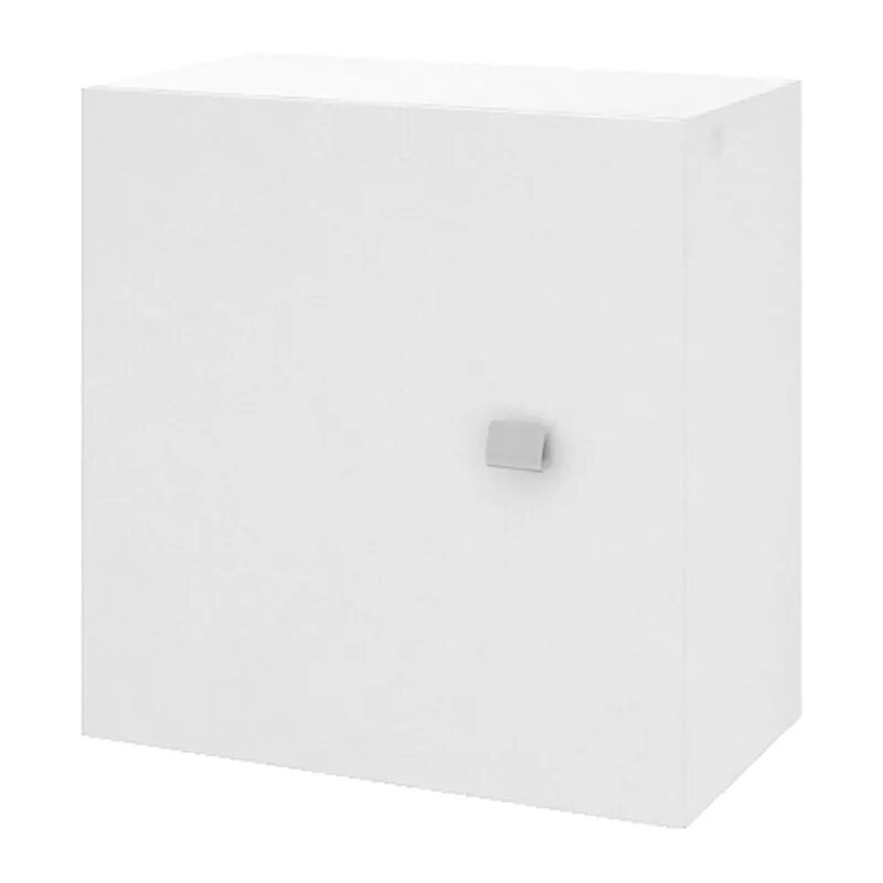 foto del prodotto pensile bagno 45 cm bianco lucido anta reversibile