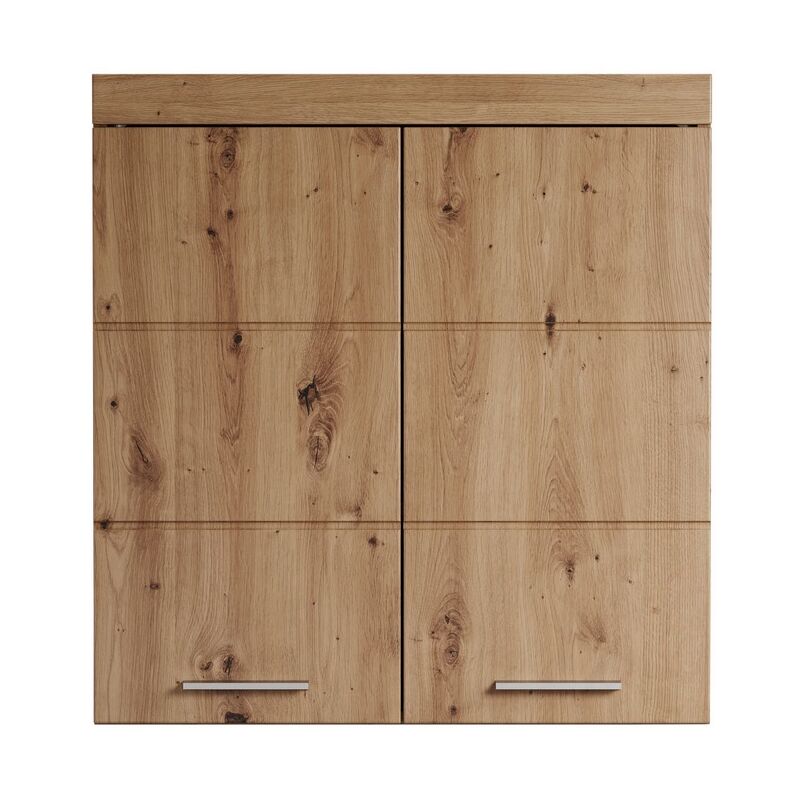 foto del prodotto pensile bagno amanda, truciolare melaminico, marrone, 73x77x23 cm