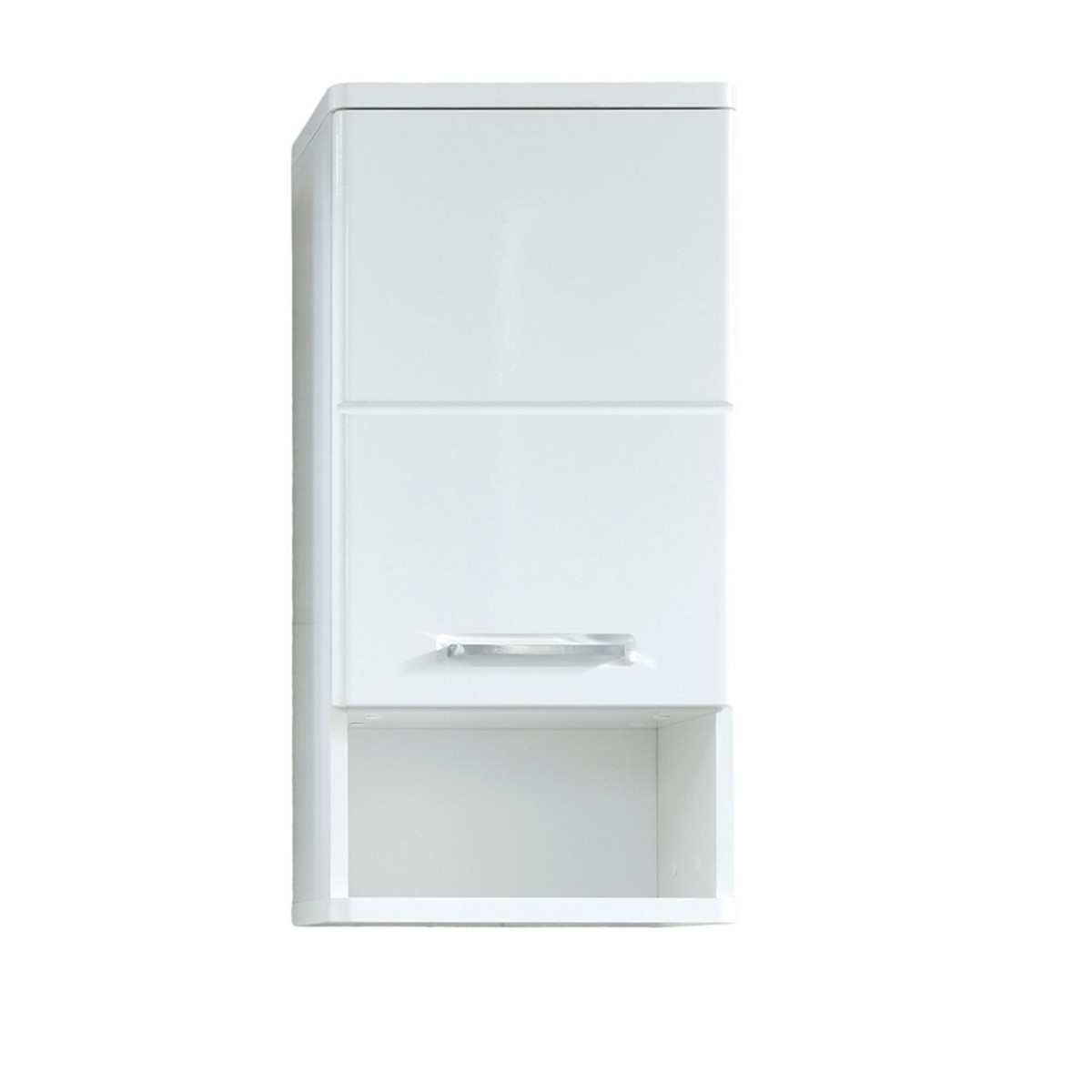 foto del prodotto pensile bagno monte, bianco, truciolare melaminico, 37x76x28 cm, epikasa