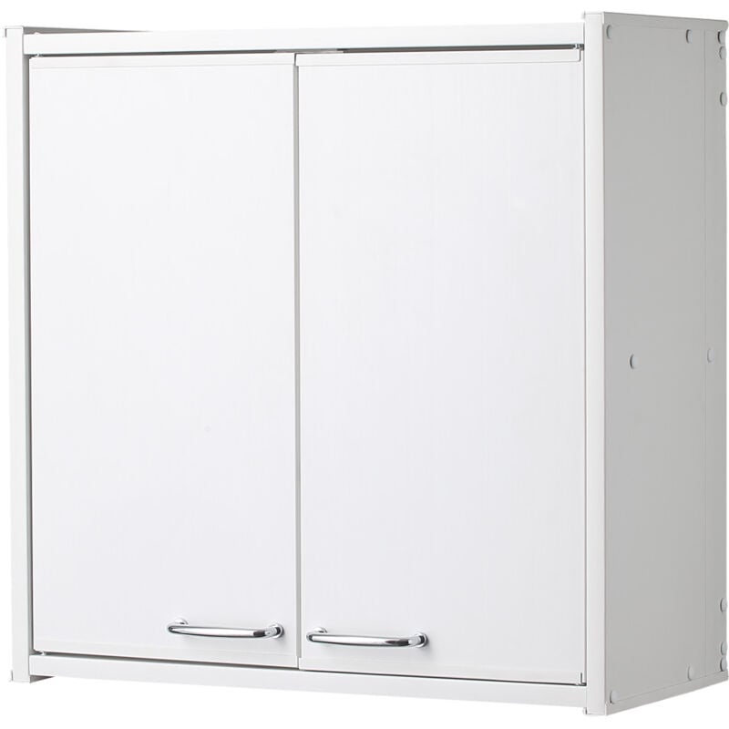 foto del prodotto pensile bagno pvc in kit per interni esterni dim 59 x 59 x 21 cm bianco