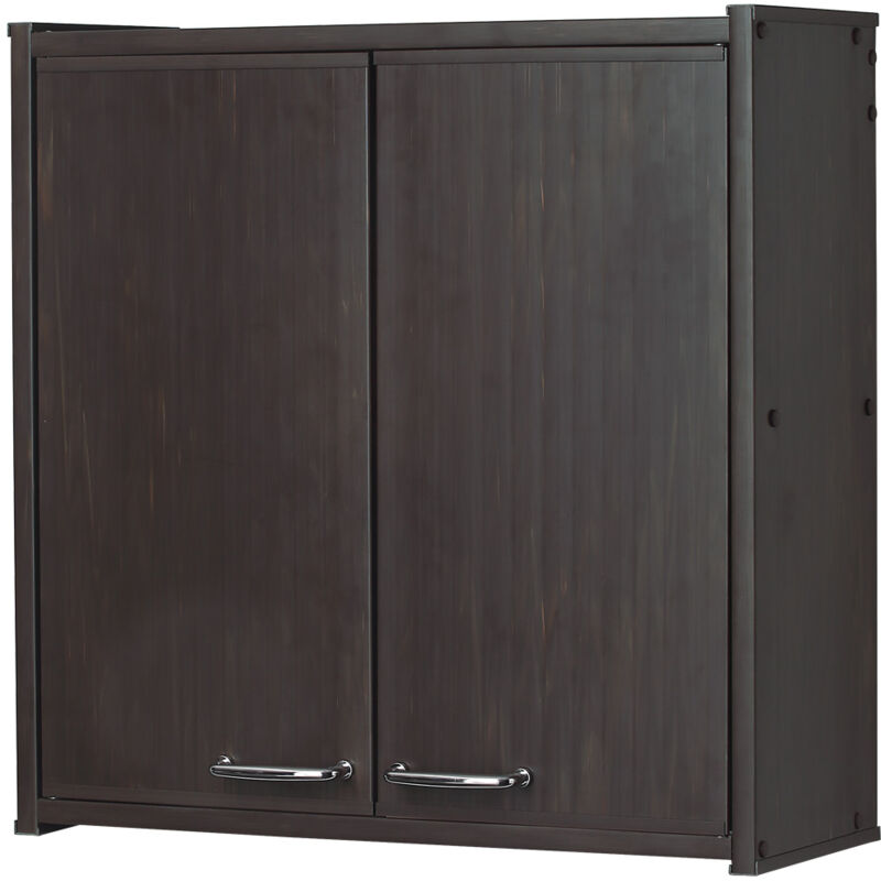 foto del prodotto pensile bagno pvc in kit per interni esterni dim 59 x 59 x 21 cm wenge 