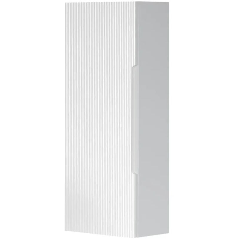 foto del prodotto pensile bagno sospeso h 75 cm bianco opaco cannettato reversibile rigo