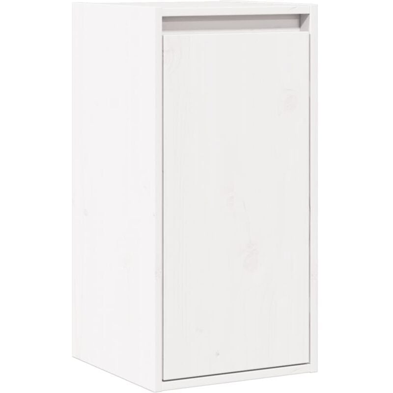 foto del prodotto pensile bianco 30x30x100 cm in legno massello di pino vidaxl