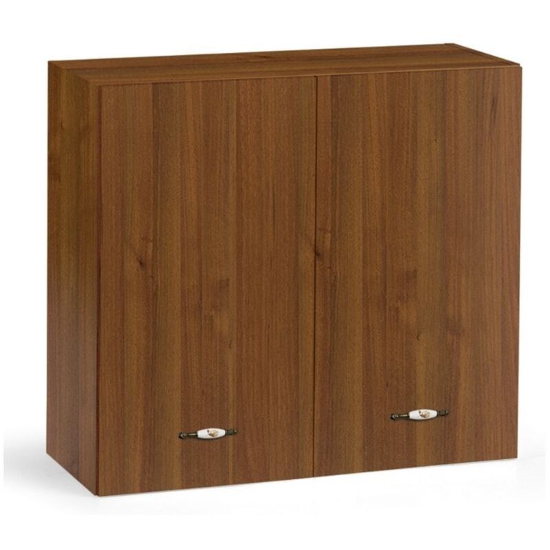 foto del prodotto pensile componibile scolapiatti per cucina noce cm 80 cm 80x32xh 72