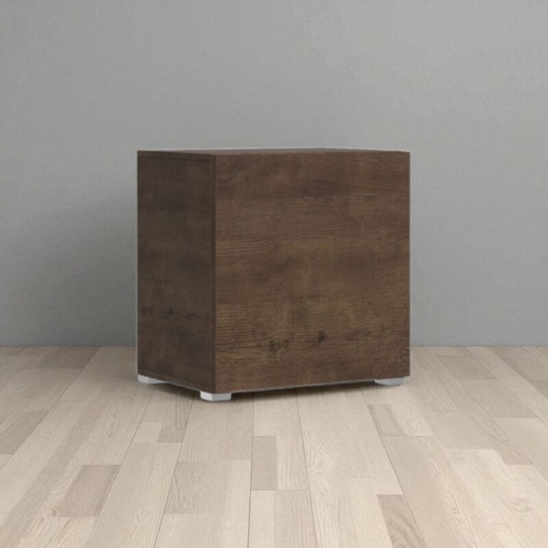 foto del prodotto pensile con base a terra reversibile 60x60 isoka noce