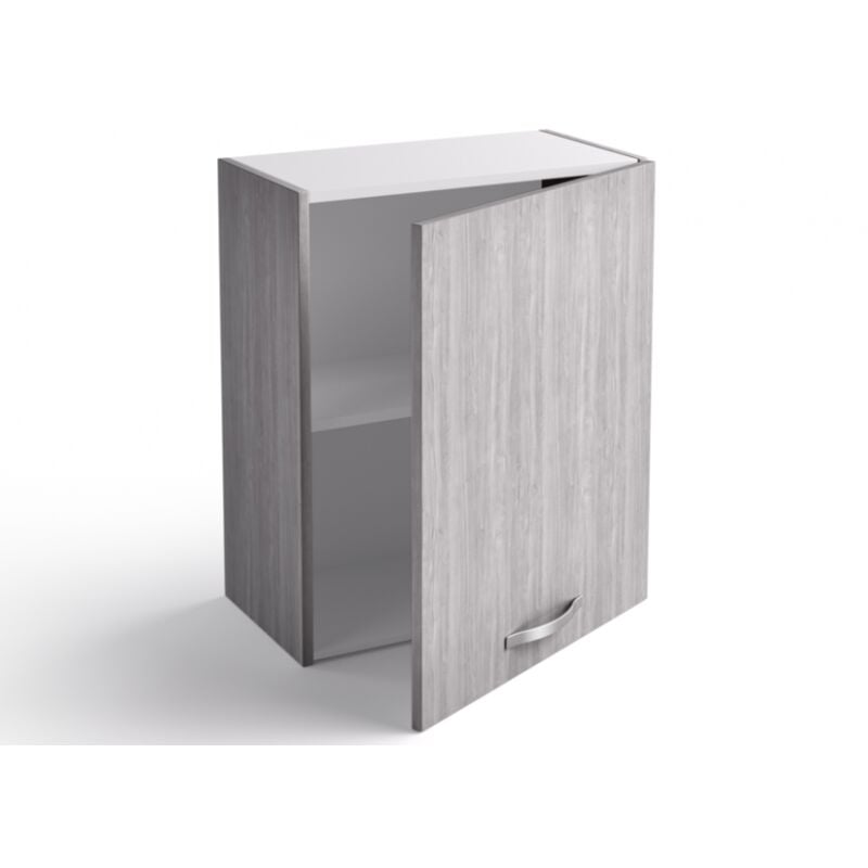 foto del prodotto pensile cucina 60x33x72 cm in legno grigio islanda con un anta massa