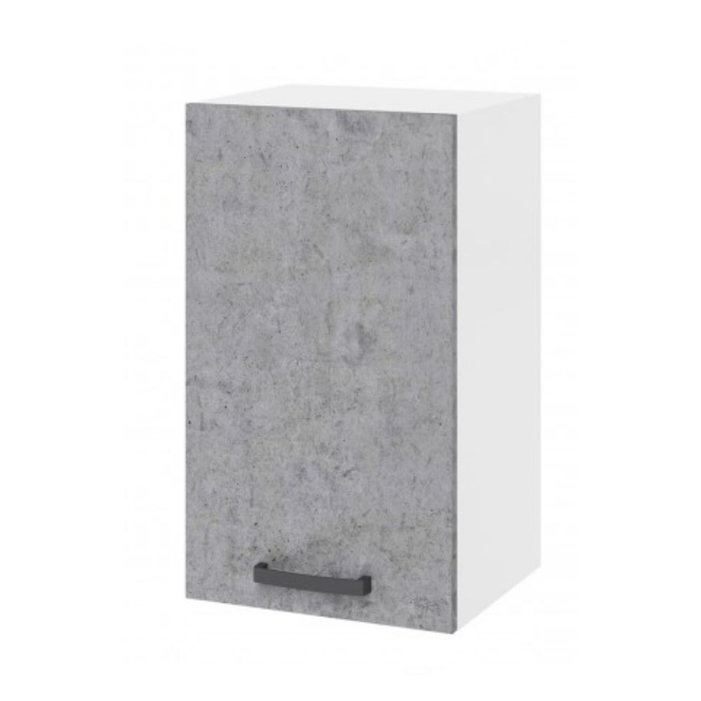 foto del prodotto pensile cucina con anta 30x32x72h colore cemento