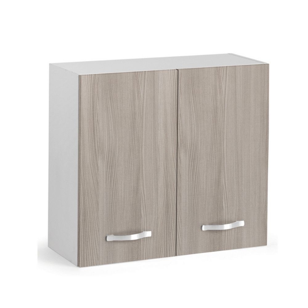 foto del prodotto pensile cucina doppia anta 80x32x72h colore olmo