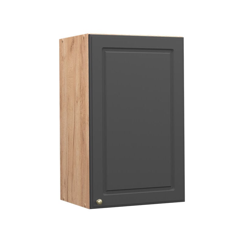 foto del prodotto pensile da cucina fame line, antracite oro, 45 cm vicco