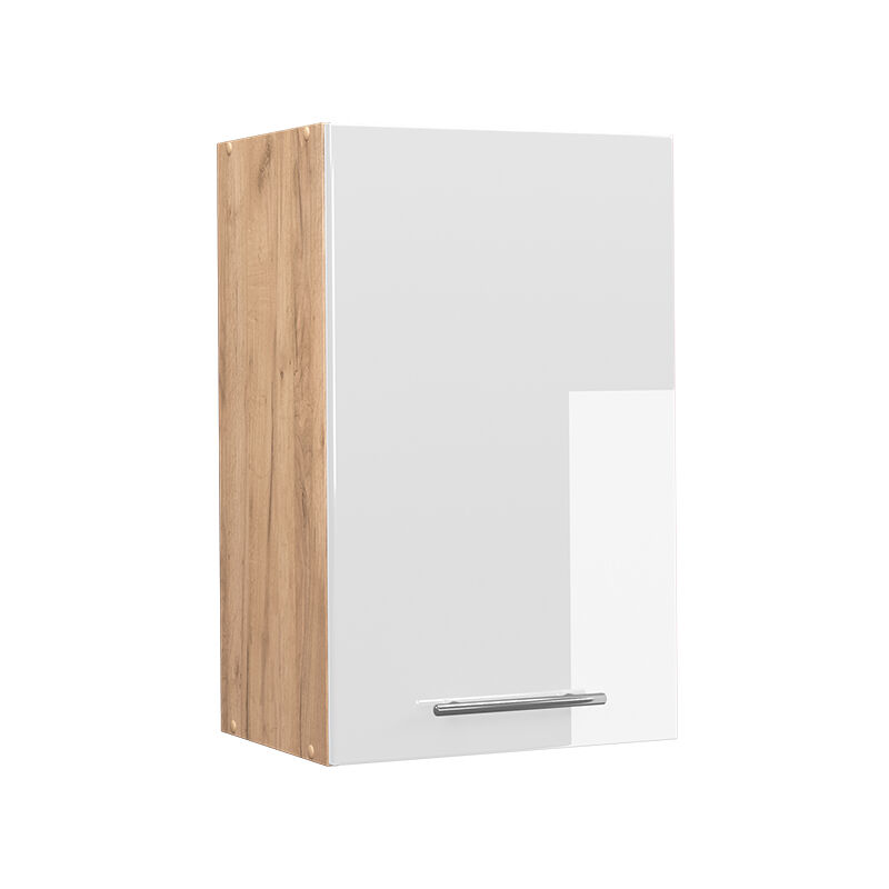 foto del prodotto pensile da cucina fame line, bianco lucido, 45 cm vicco