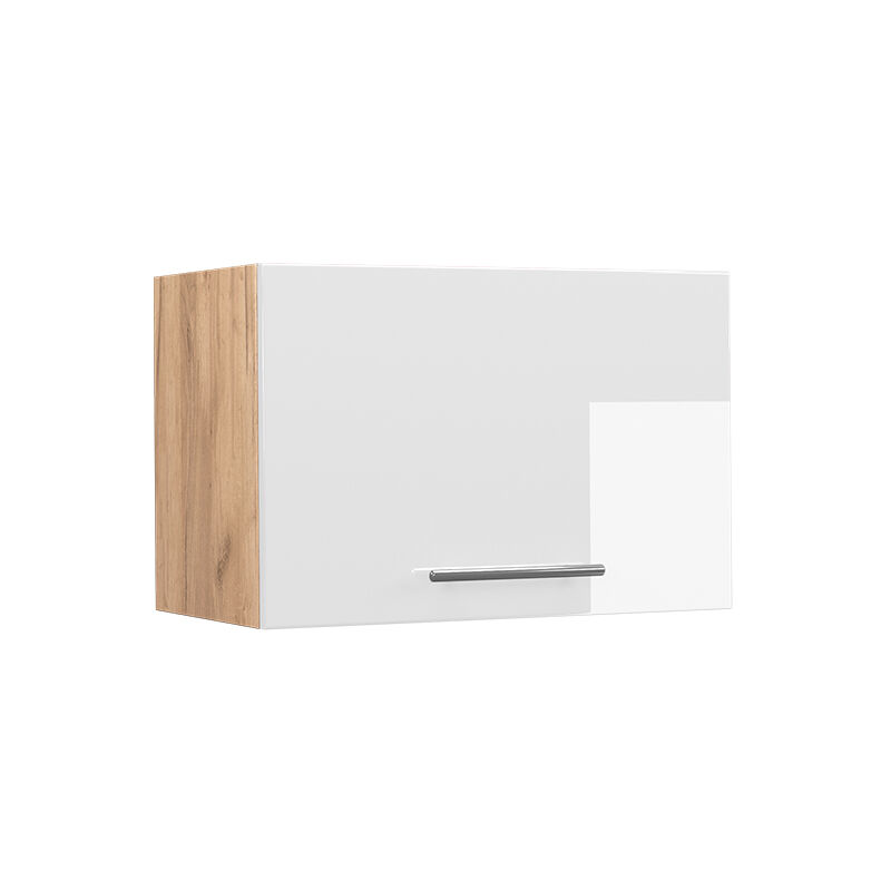 foto del prodotto pensile da cucina fame line, bianco lucido, 60 cm piatto vicco