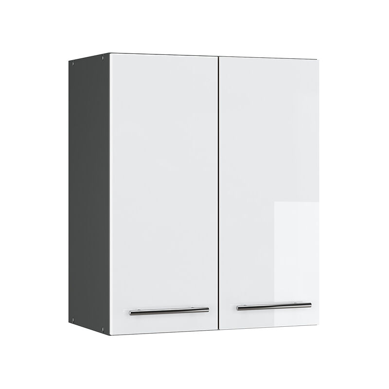 foto del prodotto pensile da cucina fame line, bianco lucido, 60 cm vicco