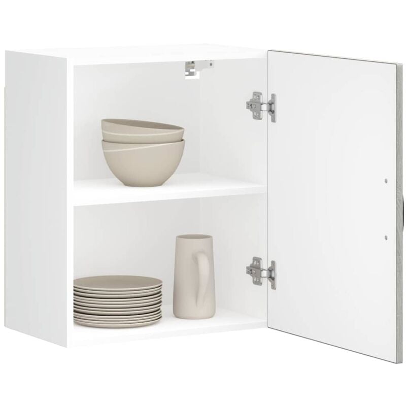 foto del prodotto pensile da cucina lucca grigio sonoma in legno multistrato vidaxl