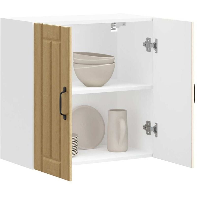foto del prodotto pensile da cucina lucca rovere sonoma in legno multistrato vidaxl
