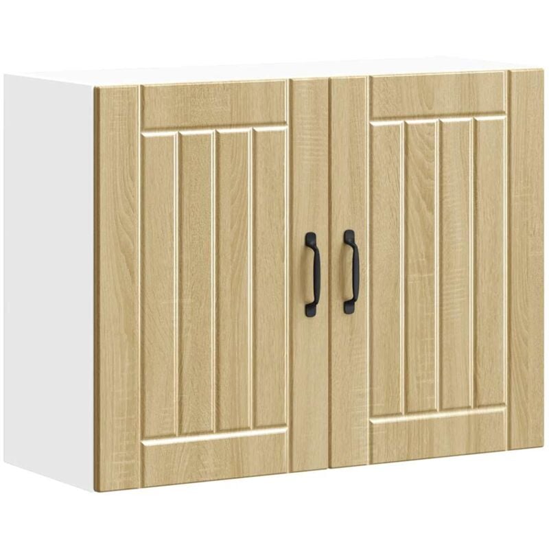 foto del prodotto pensile da cucina lucca rovere sonoma in legno multistrato vidaxl