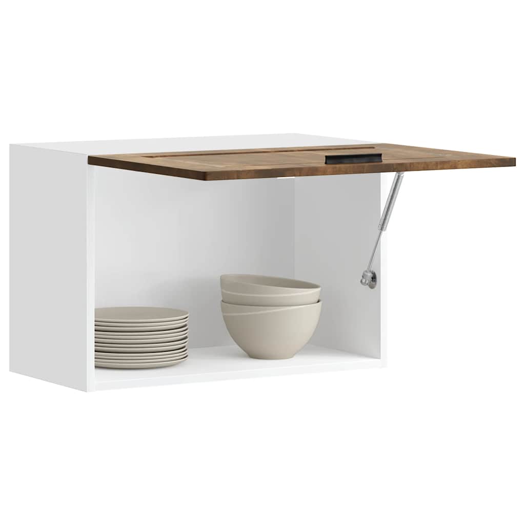 foto del prodotto pensile da cucina porto rovere fumo in legno multistrato