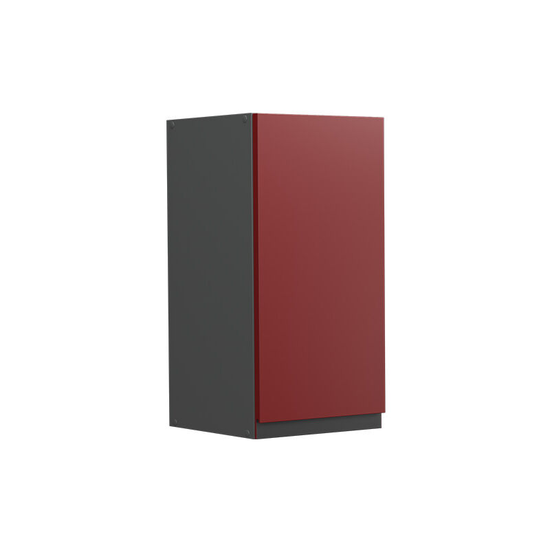 foto del prodotto pensile da cucina r line, rosso, 30 cm forma a j vicco