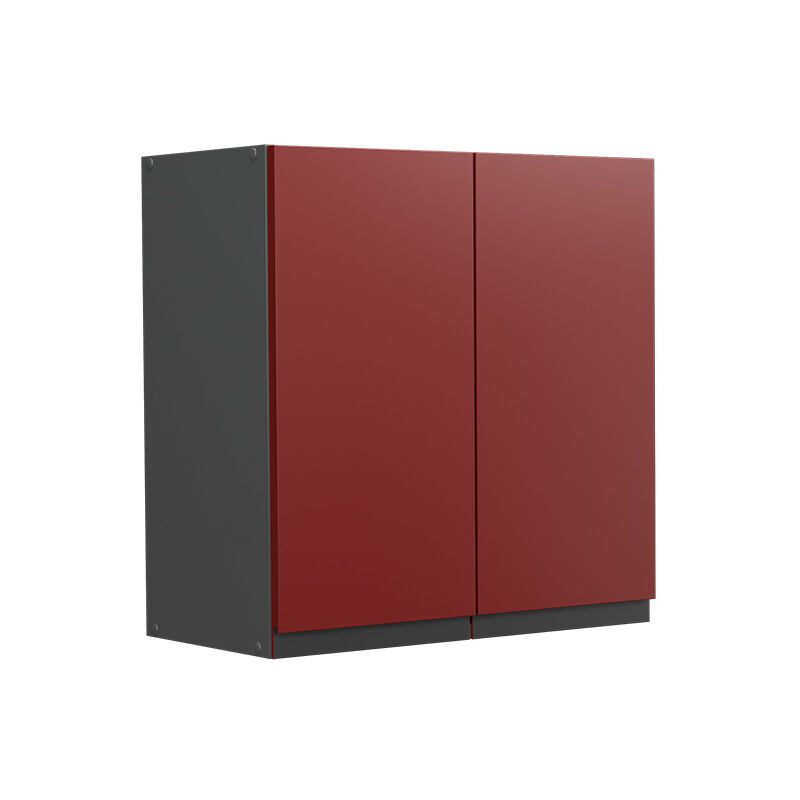 foto del prodotto pensile da cucina r line, rosso, 60 cm forma a j, vicco