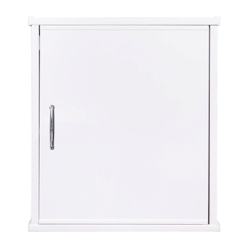 foto del prodotto pensile in pvc da 45x34 cm con ripiano interno, comprensivo di kit per il fissaggio a muro. codice prod fh945k negrari