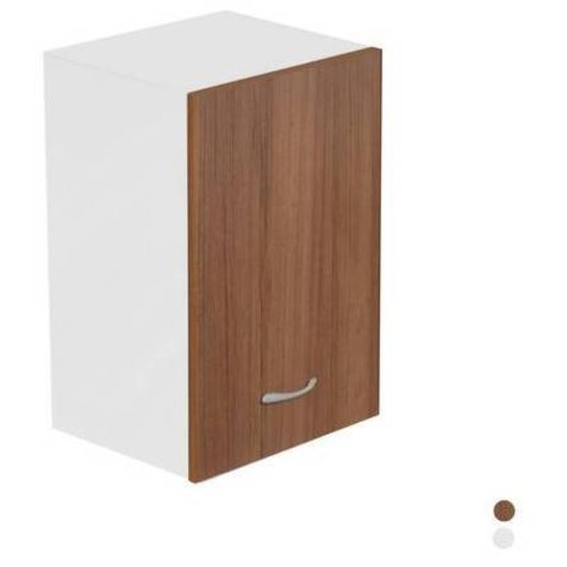 foto del prodotto pensile mod. pratika misura cm 40 x 33 teak apre vs sx