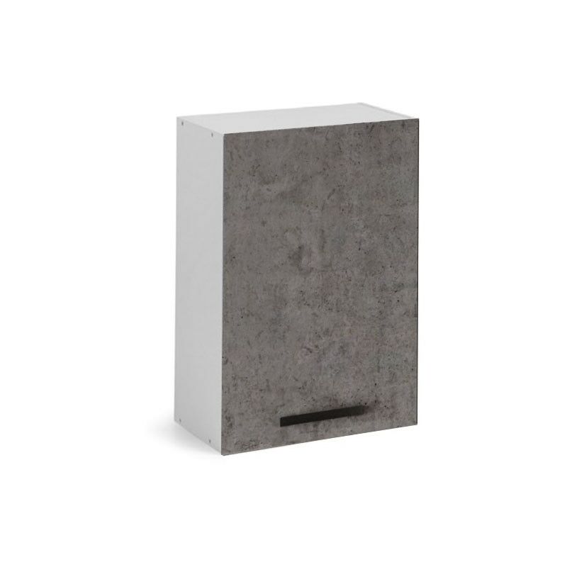 foto del prodotto pensile per cucina grigio cemento 1 anta cm 40x32xh 72