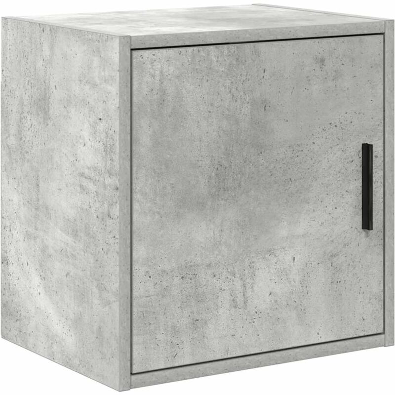 foto del prodotto pensile per garage grigio cemento in legno multistrato vidaxl