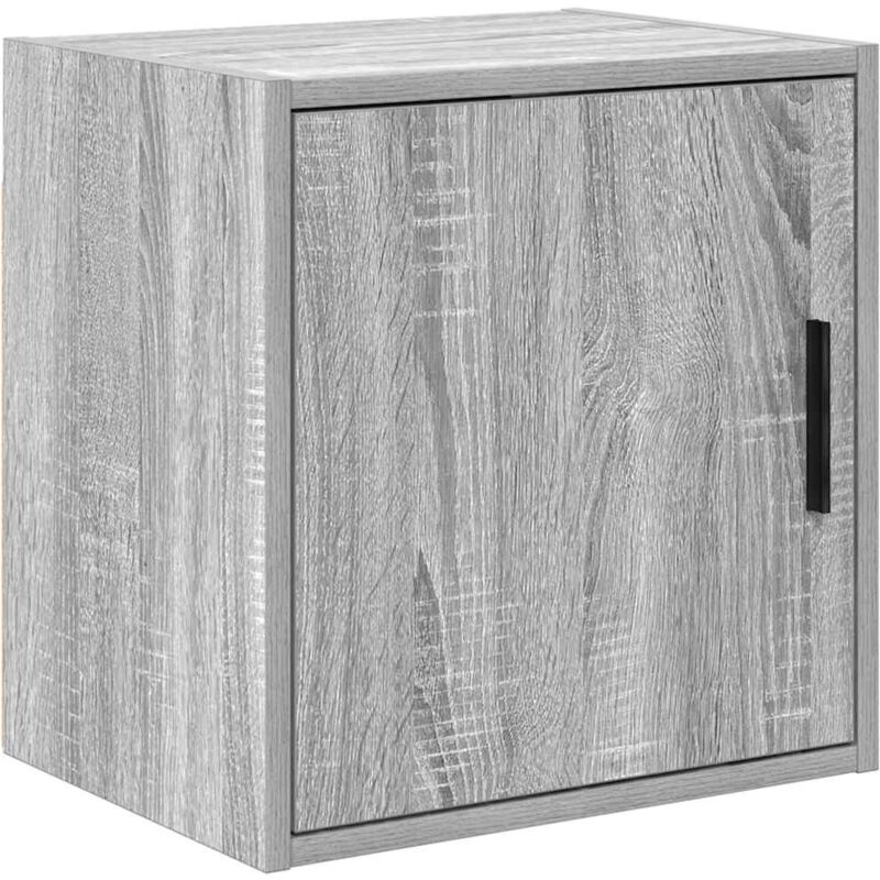foto del prodotto pensile per garage grigio sonoma in legno multistrato vidaxl