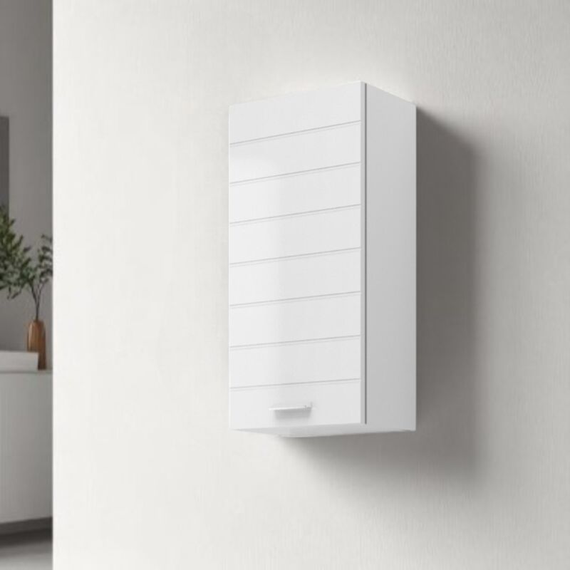 foto del prodotto pensile sospeso singolo rigo dx 34x22 bianco lucido