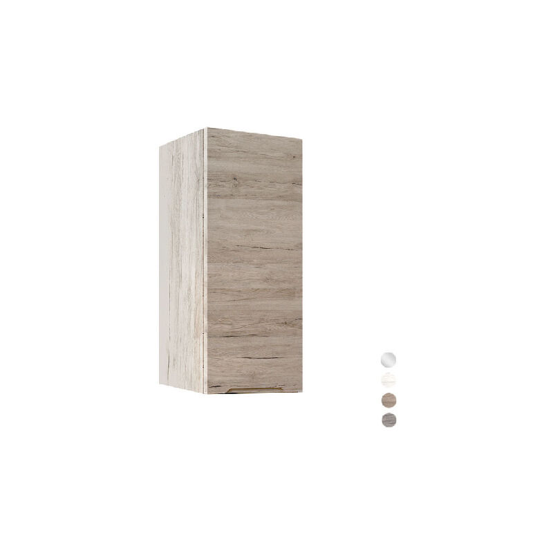 foto del prodotto pensile taila 75x35 cm larice bianco versione sx