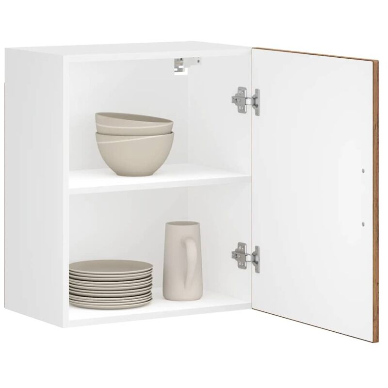 foto del prodotto pensili da cucina 2 pz porto legno antico in legno multistrato vidaxl