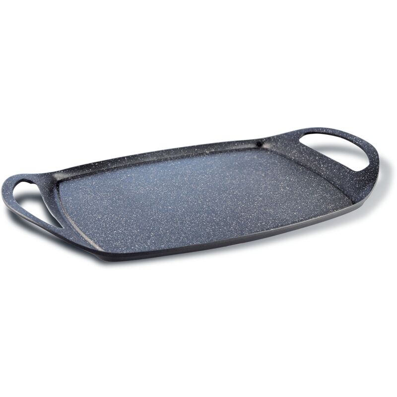 foto del prodotto pensofal, piastra grill, serie biostone , alluminio pressofuso con rivestimento antiaderente, 47x29 cm, in scatola regalo, adatta all induzione,