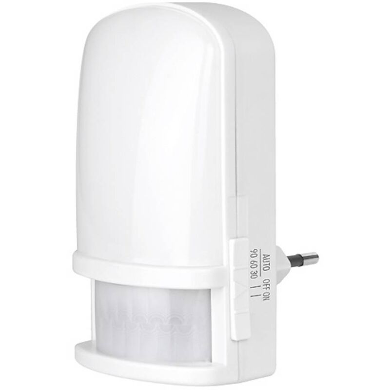 foto del prodotto pentatech an05 33322 luce notturna led con sensore di movimento led monocolore bianco neutro bianco