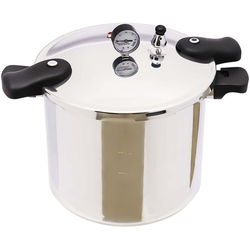 foto del prodotto pentola a pressione 22l capacit di pressione canner fornello pentola a pressione in alluminio adatto per stufe a gas