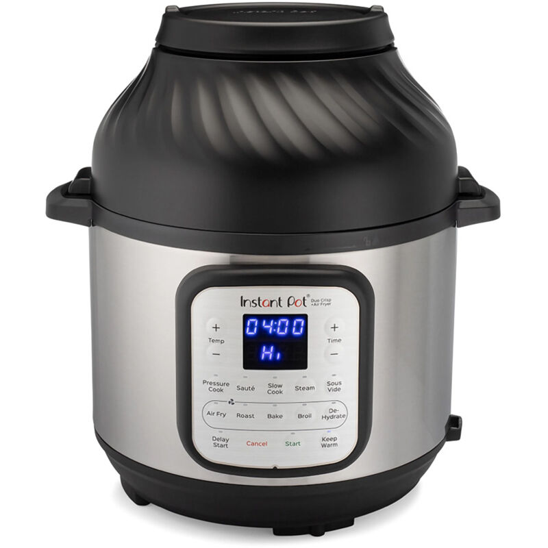 foto del prodotto pentola a pressione elettrica e friggitrice ad aria instant pot duo crisp 8 litri