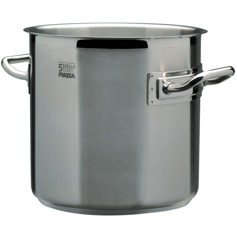 foto del prodotto pentola in acciaio inox collezione 5 stelle diametro 24 cm piazza