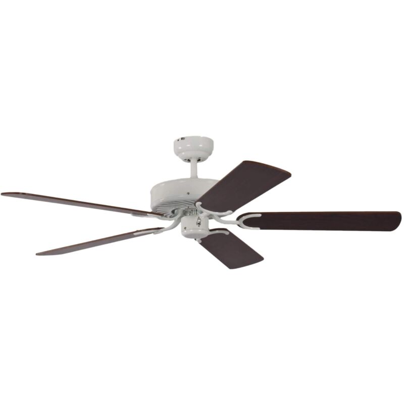 foto del prodotto pepeo gmbh ventilatore da soffitto potkuri, bianco mogano, 132 cm