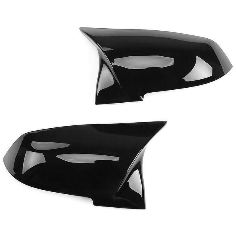foto del prodotto per bmw f20 f21 f30 f31 f32 f36 x1 e84 f87 m2 copertura specchietto laterale nero lucido,