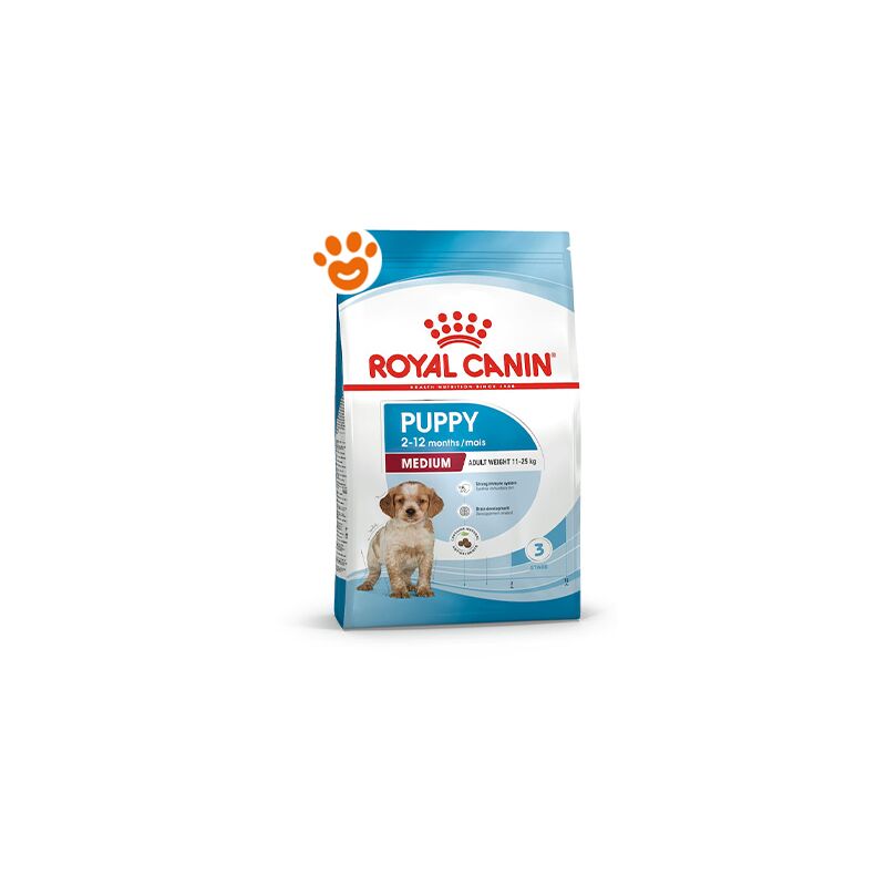 foto del prodotto per cane puppy medium da 3 kg royal canin
