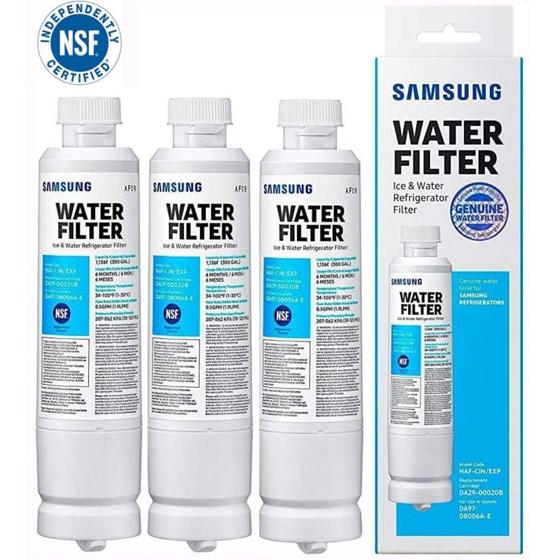 foto del prodotto per filtri per l acqua samsung da29 00020b haf cin exp 3 pezzi bebusingoto