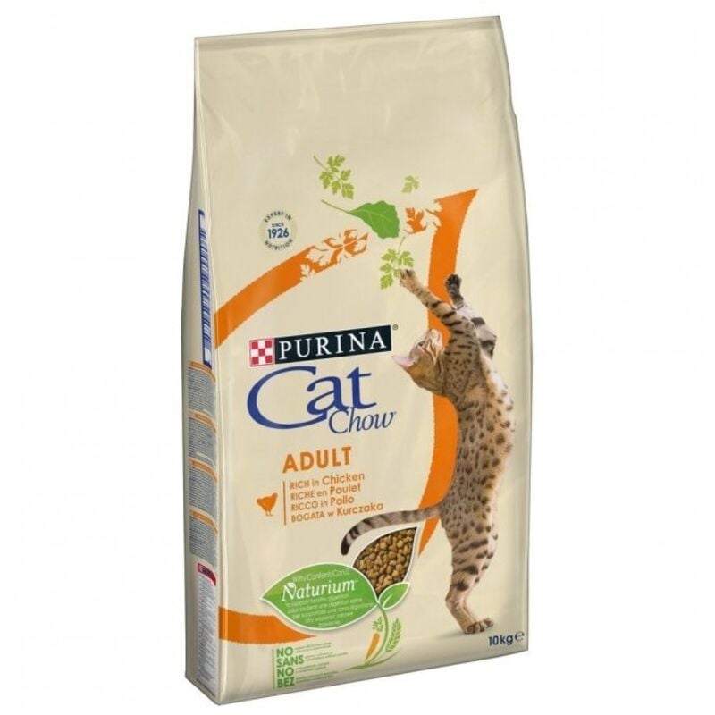 foto del prodotto per gatti adulti con pollo da 10 kg - cat chow