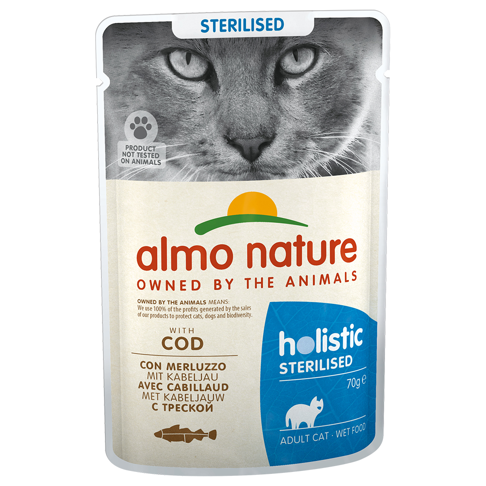 foto del prodotto per gatto sterilised da 70 gr almo nature