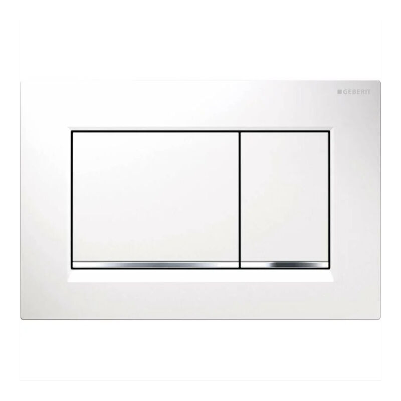 foto del prodotto per geberit sigma30 placca di comando sigma30, bianco cromo 115.883.kj.1