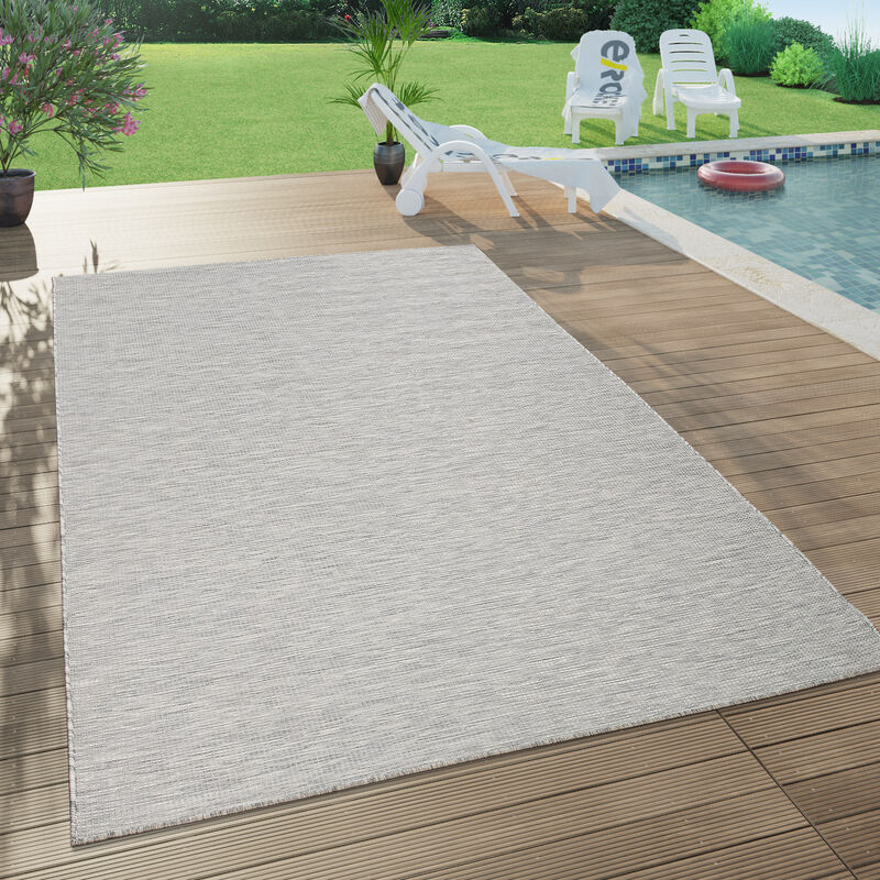 foto del prodotto per interni ed esterni, per soggiorno, balcone, terrazza, tessuto piatto, talpa 120x160 cm paco home