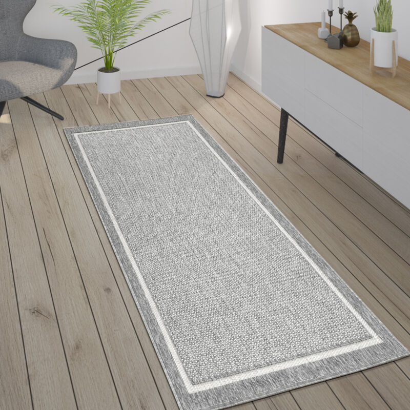 foto del prodotto per interni ed esterni, per terrazza e balcone, anti intemperie, scandinavo 80x150 cm, grigio 2 paco home
