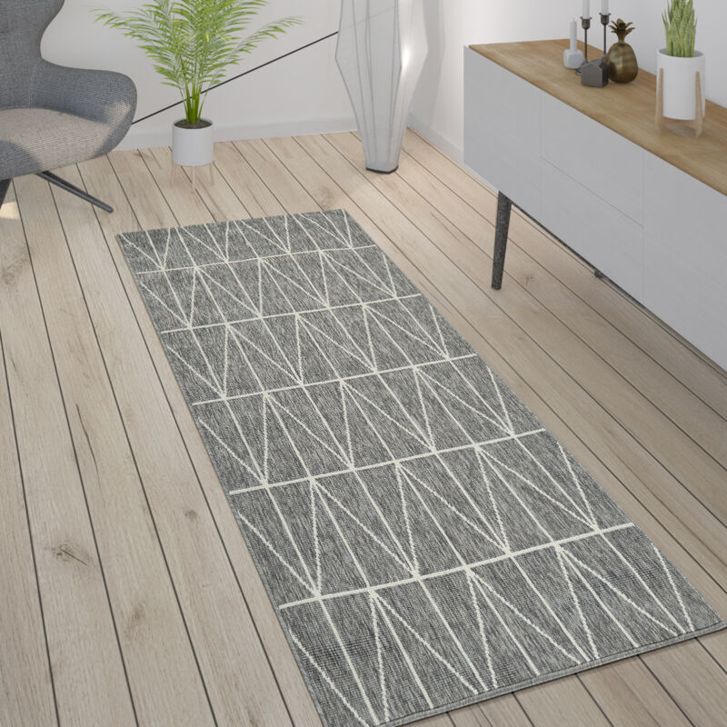 foto del prodotto per interni ed esterni, per terrazza e balcone, anti intemperie, scandinavo 80x150 cm, grigio paco home