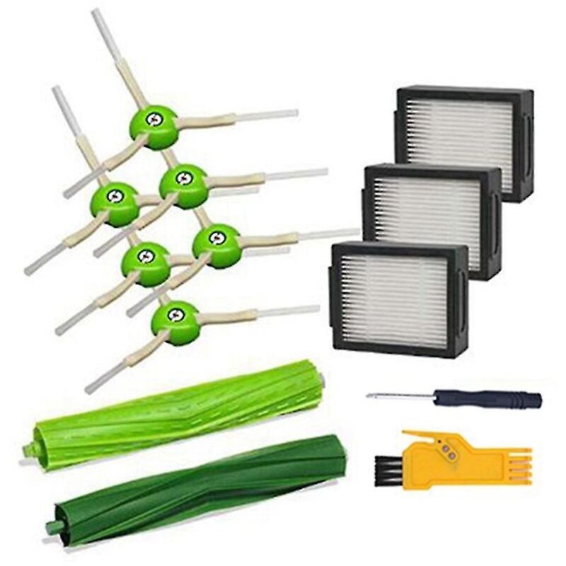 foto del prodotto per irobot roomba i7 i7 e5 e6 e7 serie robot filtro rullo spazzola laterale