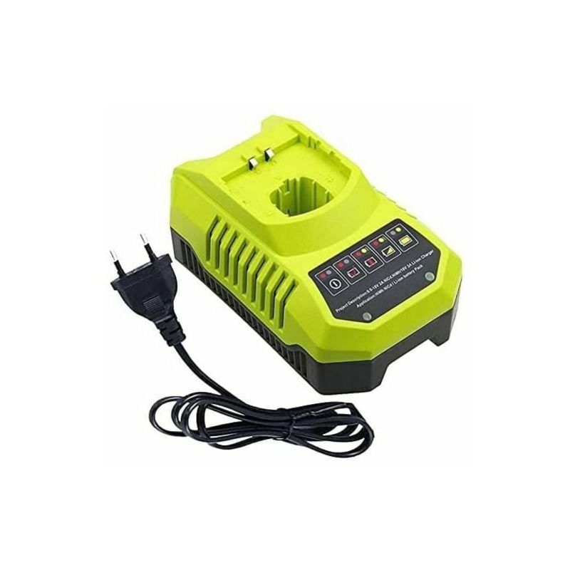 foto del prodotto per ryobi p117 p118 p118 caricabatterie per ryobi one 9.6 v 18v lithium ion nimh batteria p100 p102 p103 p104 p105 p107 p108 p109 18 volt one 