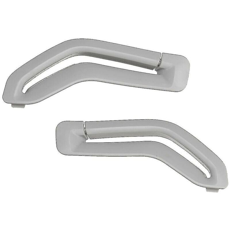 foto del prodotto per volvo s60 s80 v70 xc90 rivestimento per cintura di sicurezza sinistra destra, grigio